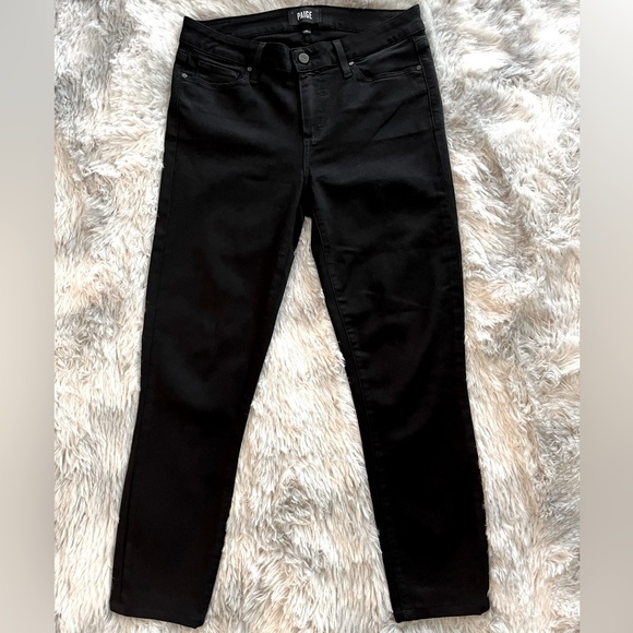 PAIGE Verdugo Denim Crop in Black Overdye. Size 29. NWOT - Picture 5 of 13